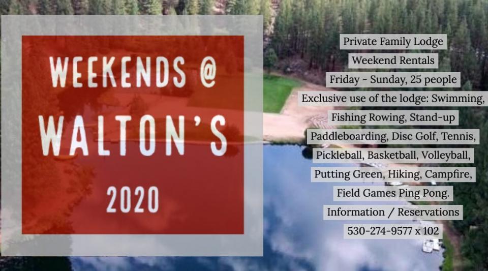 Weekends at Walton's Grizzly Lodge Summer Camp
