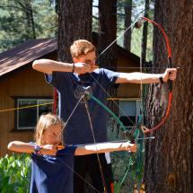 archery at camp in california