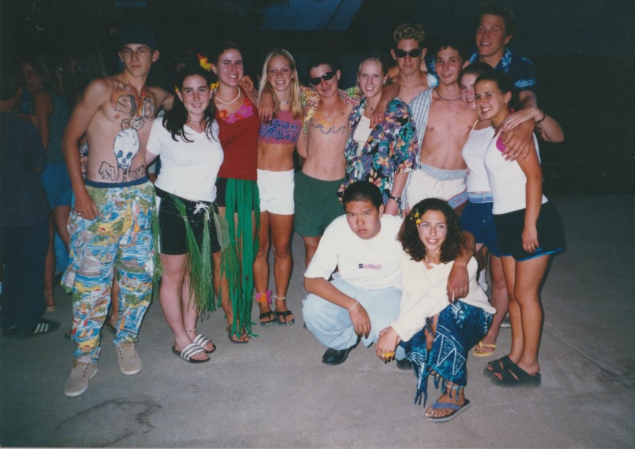 Scan 11 – Jon Grant Group of campers in costume at night