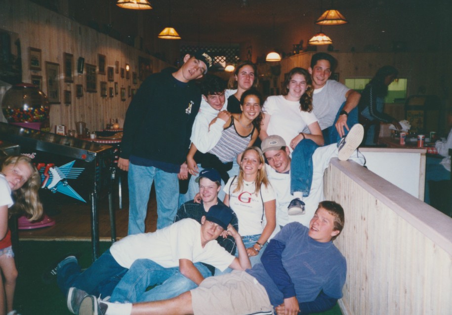 Scan 13 – Jon Grant Group of campers lounging inside