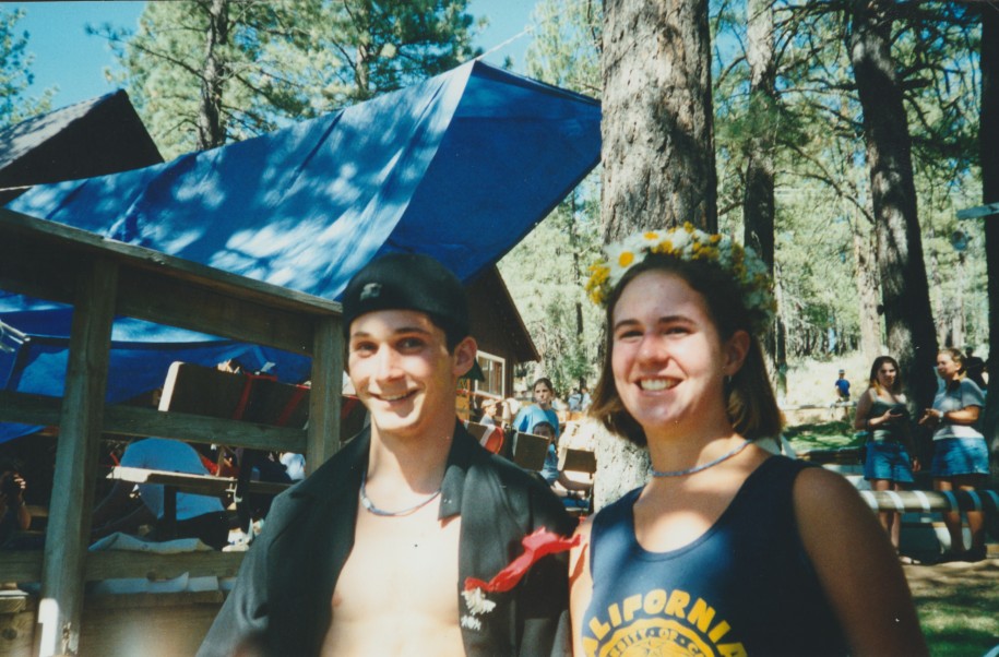 Scan 17 – Jon Grant 2 campers walk side by side